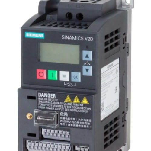Gold Seller SIEMENS V20 Inverter 0.75KW VFD 6SL3210-5BB17-5BV1 220V AC single phase Frequency Converter motor drive